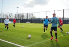 Photo of Футбол: тренировка перед важным матчем